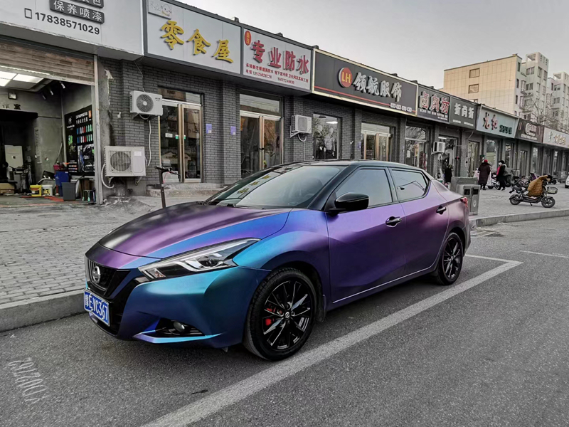 Color changing film